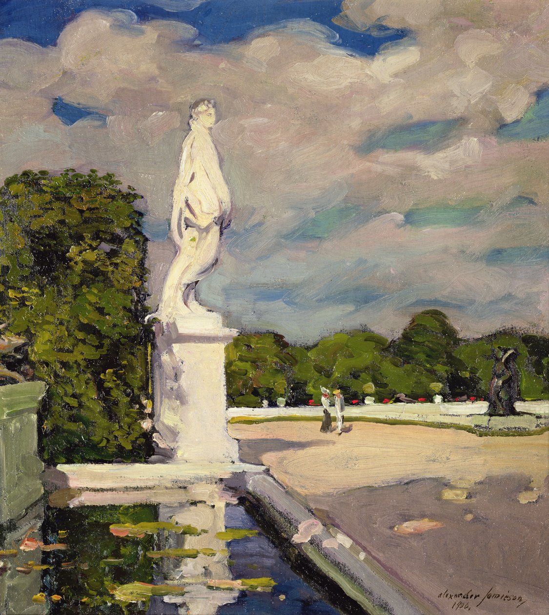 Terassilla, Versailles tekijältä Alexander Jamieson