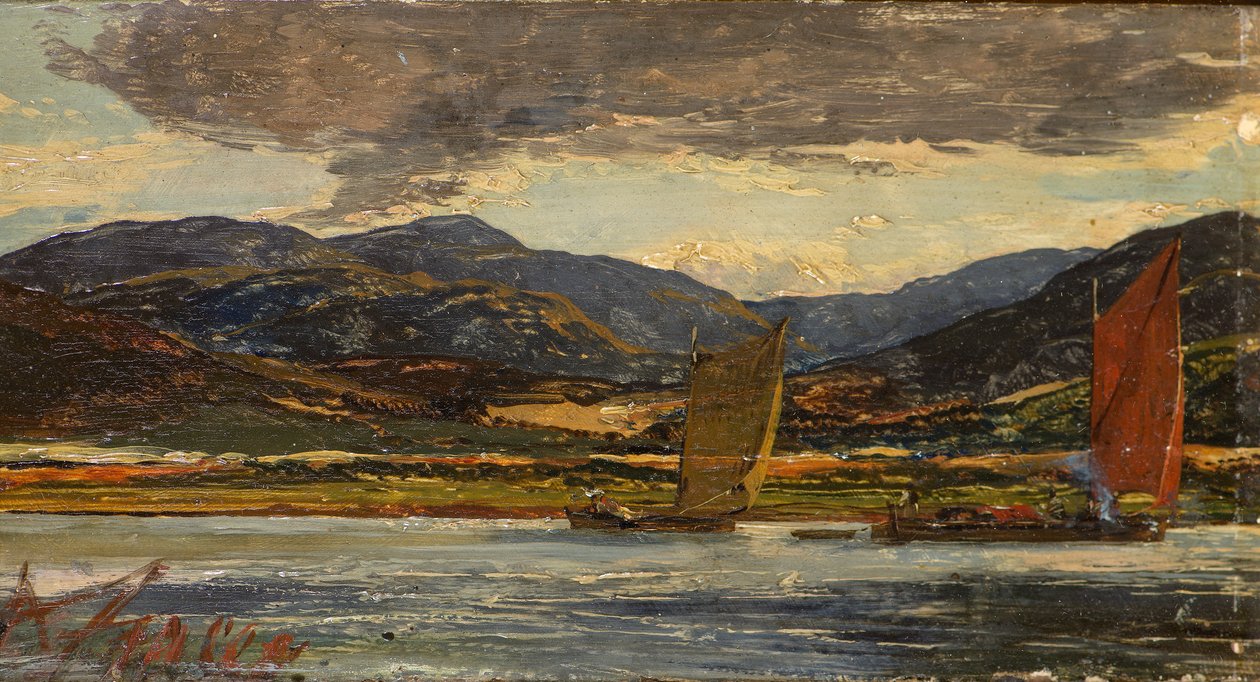 River Scene tekijältä Alexander Jnr. Fraser