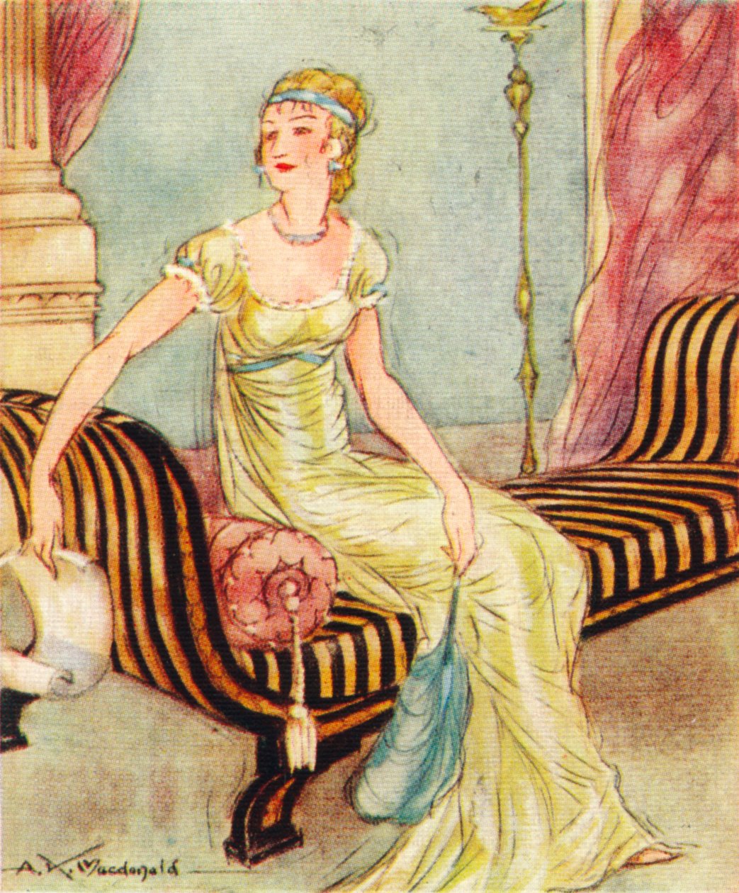 Madame Recamier, 1777-1849, 1937 tekijältä Alexander K. MacDonald
