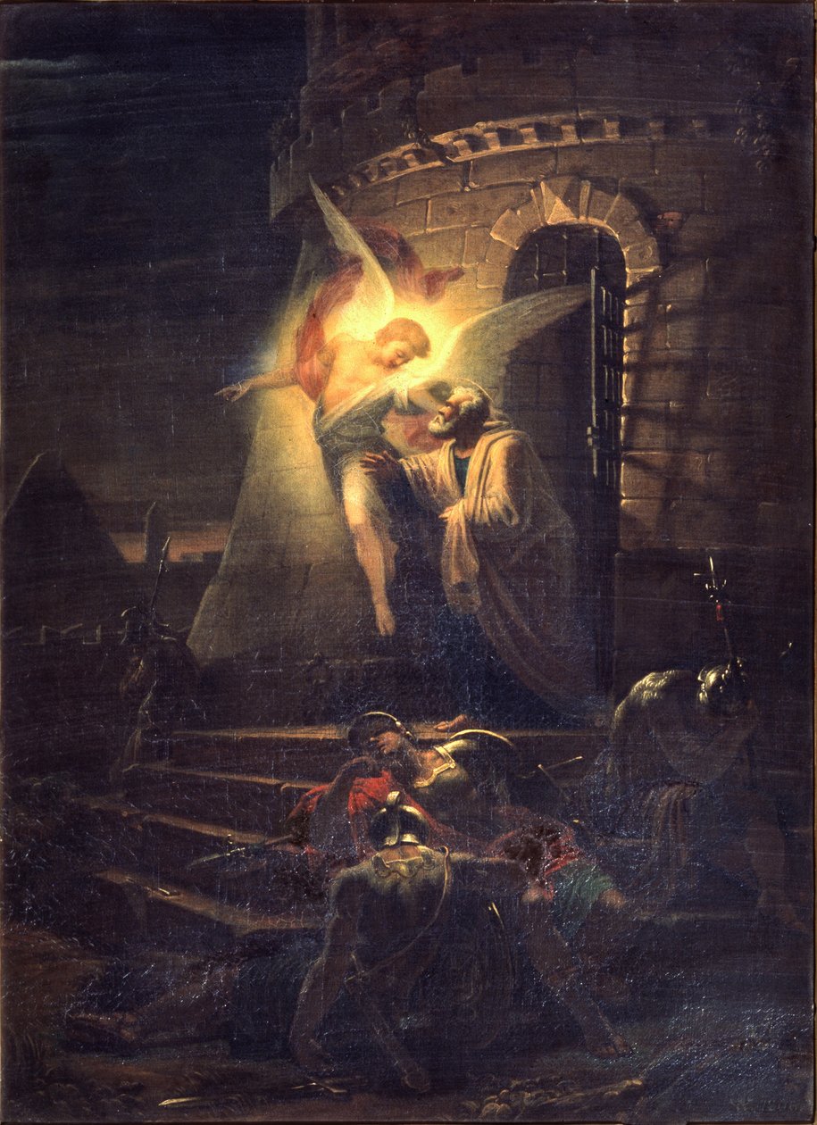 Pyhän Pietarin vapautuminen, 1806 tekijältä Alexander Lavrentievich Vitberg