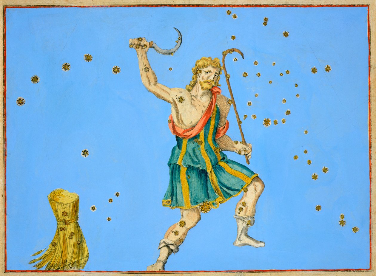 Saappaiden tähdistö, 1603 tekijältä Alexander Mair