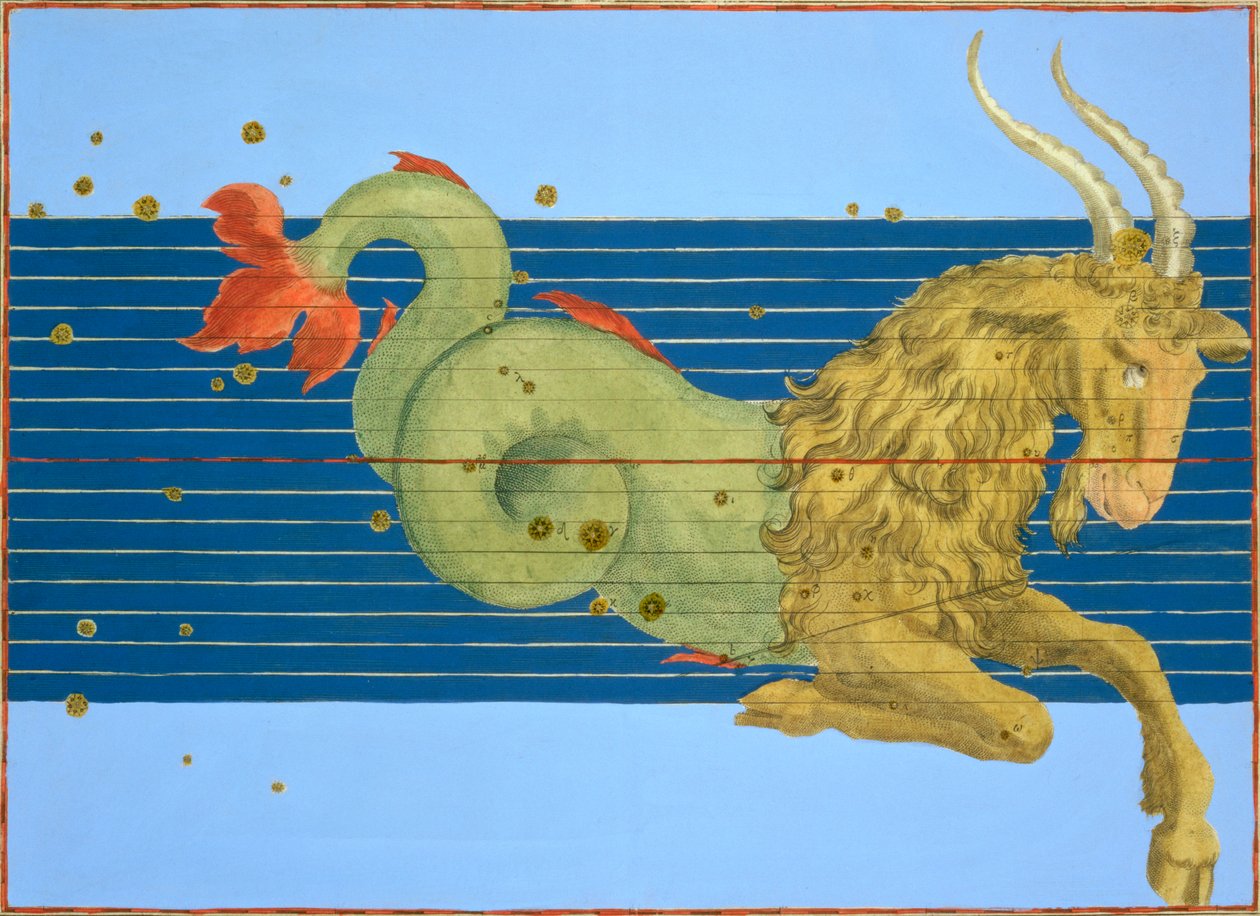 Kauris tähdistö, 1603 tekijältä Alexander Mair