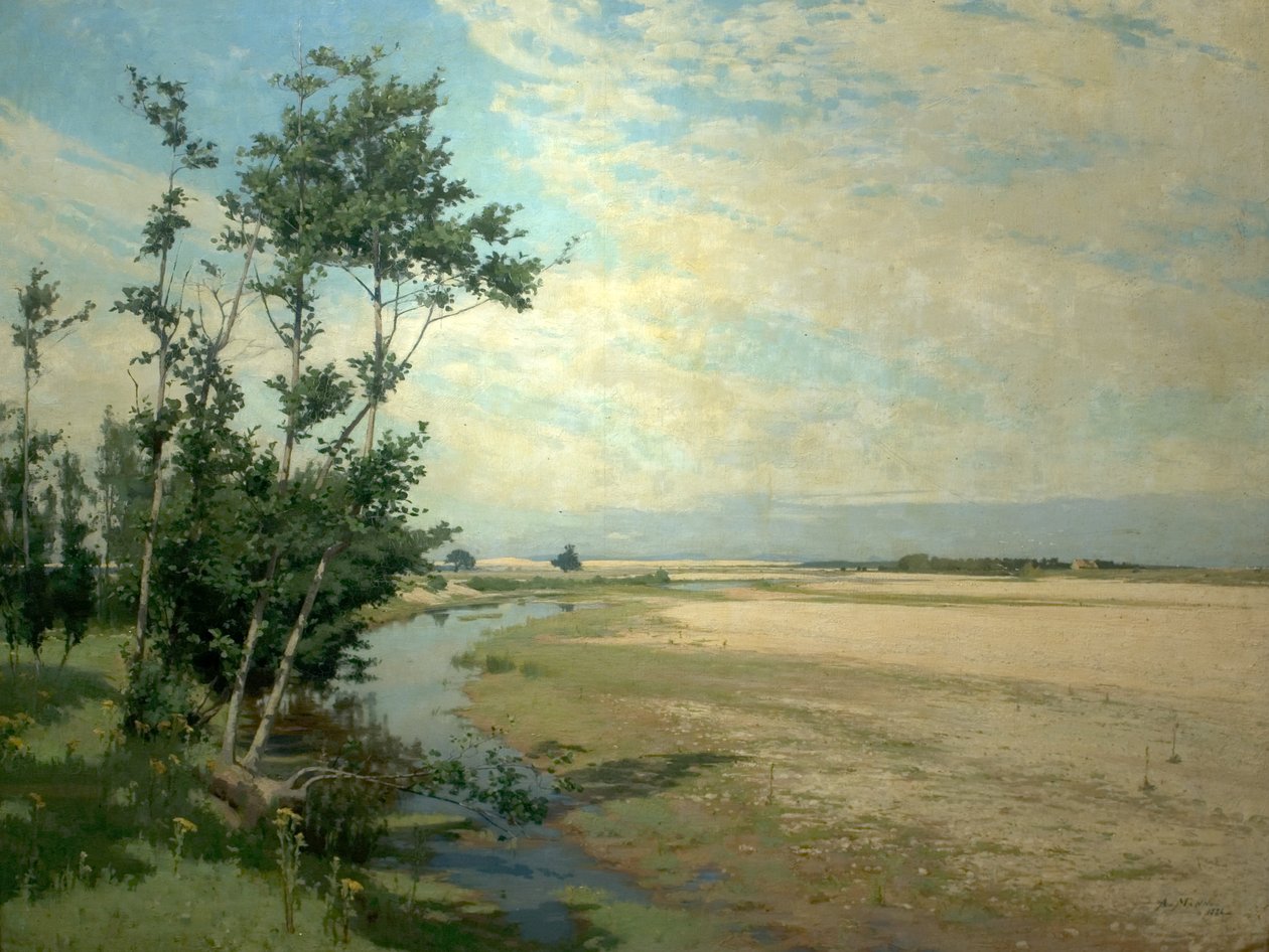 Findhorn Backwater, Moray Firth, Skotlanti, 1886 tekijältä Alexander Mann