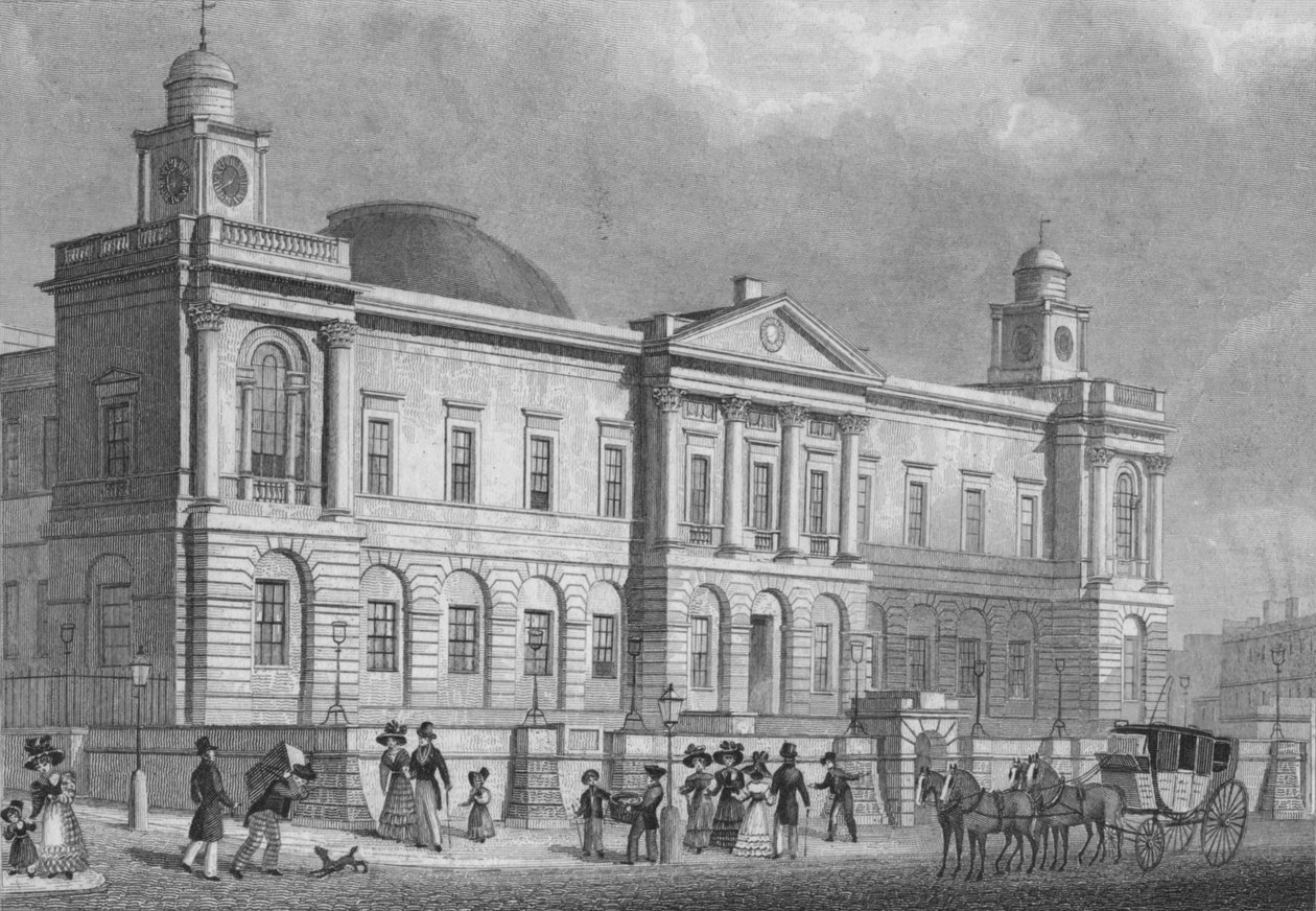 Rekisteritoimisto, Princes Street, 1829 tekijältä Alexander McClatchie