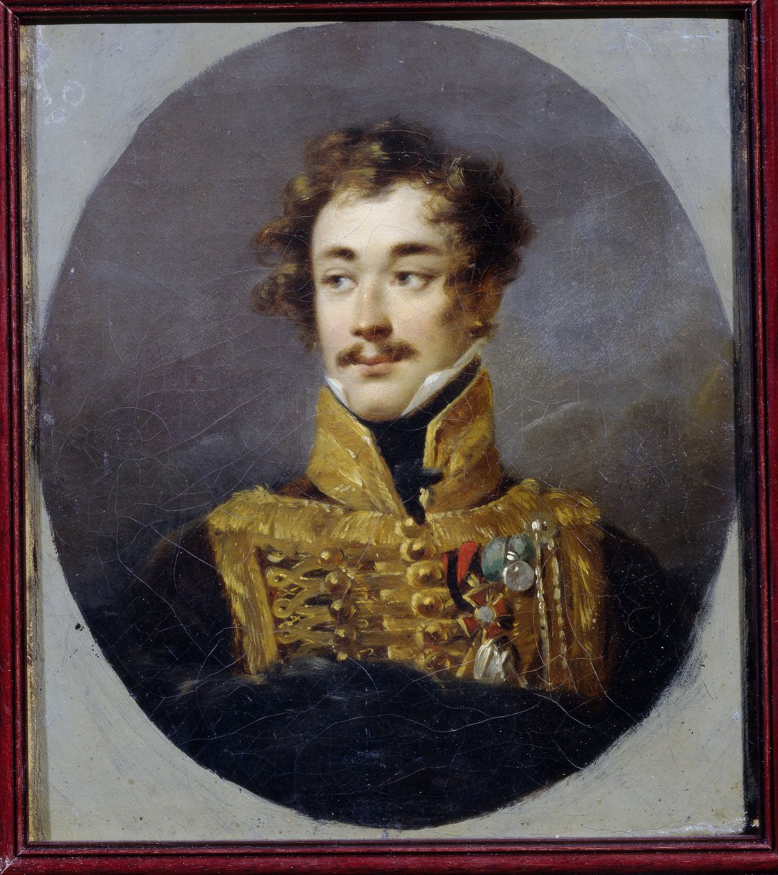 Kreivi Aleksanteri Olsufjevin (1790-1853) muotokuva. (Kreivi Aleksanteri Olsufjevin muotokuva). Alexander (Alexandre) Molinarin (1772-1831) maalaus öljy kankaalle tekijältä Alexander Molinari