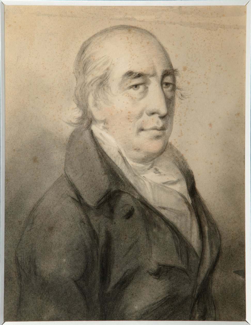 Muotokuva kreivi Grigori Aleksejevitš Štšerbatovista (1735-1810) - Molinari, Aleksanteri (1772-1831) - Sangviini, mustavalkoinen liitu paperille - 29,8x23 - Tatarstanin tasavallan valtion taidemuseo, Kazan tekijältä Alexander Molinari