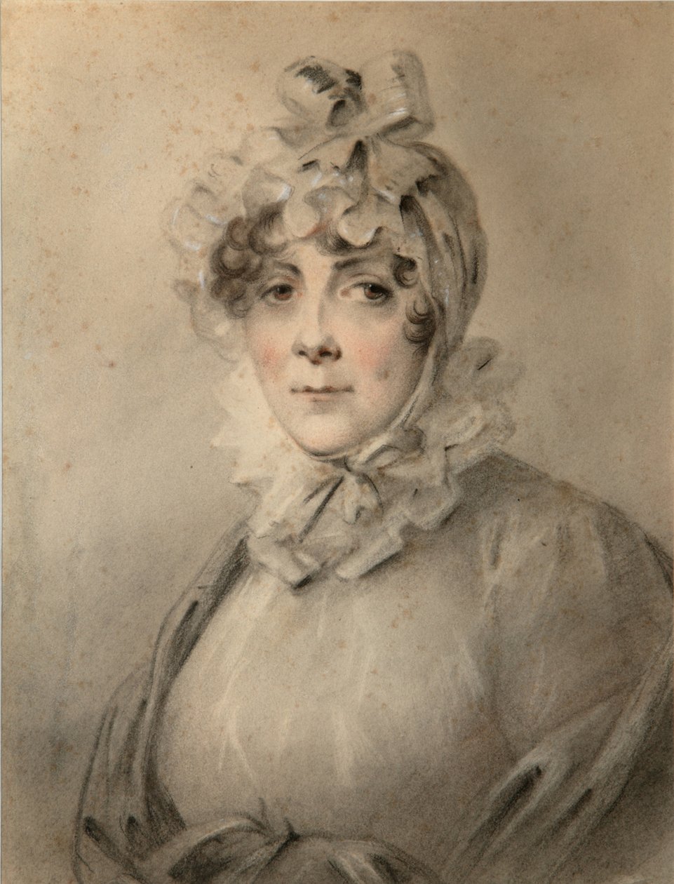 Kreivitär Anastasia Nikolaevna Shcherbatovan muotokuva -1810, os. Dolgorukova tekijältä Alexander Molinari