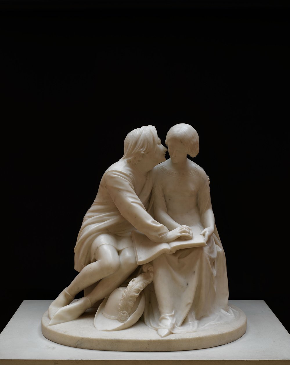 Paolo ja Francesca, 1852 tekijältä Alexander Munro