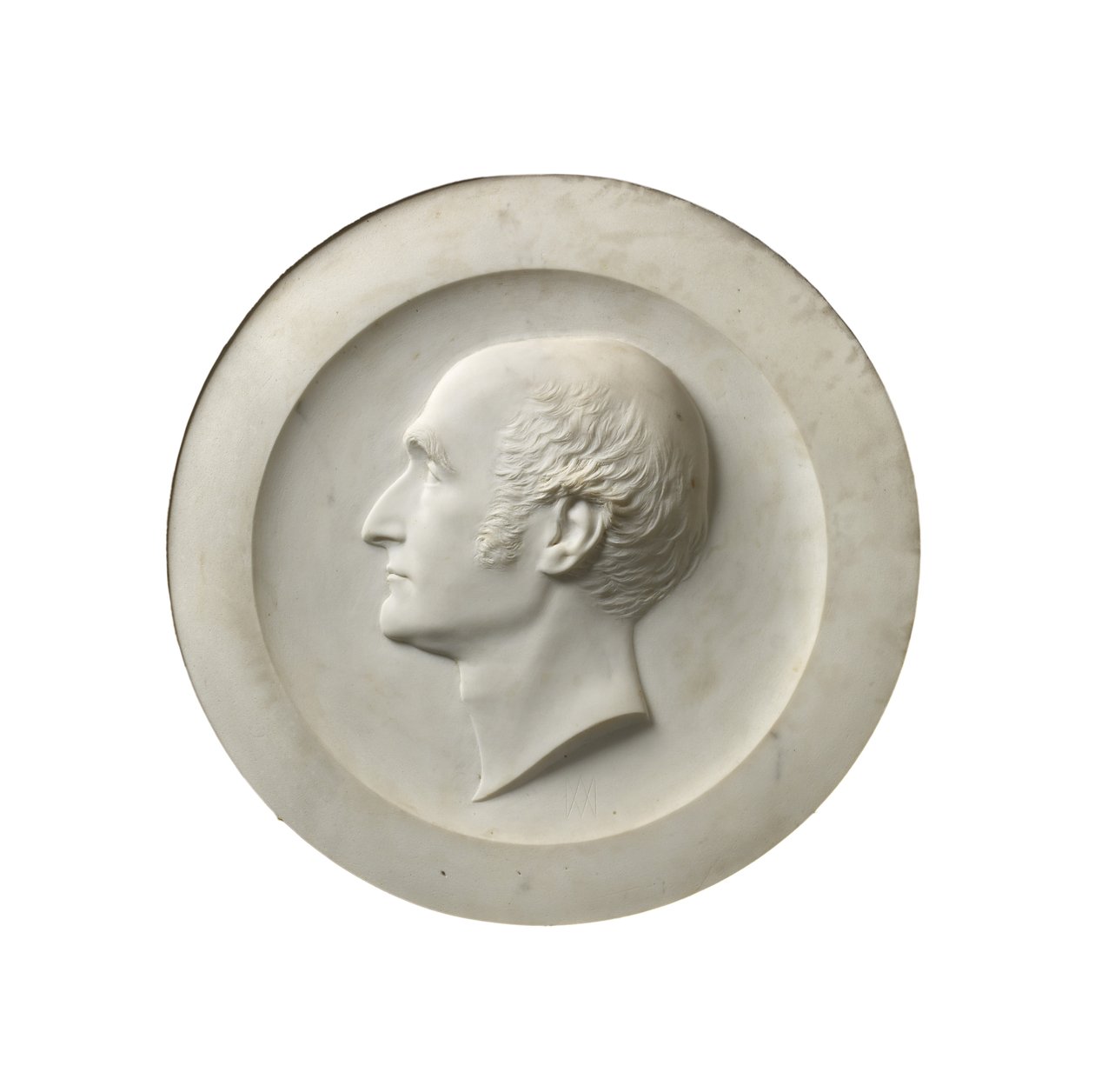 Revd Dr Henry Wellesleyn profiilimuotokuva, 1856 (carraran marmori) tekijältä Alexander Munro