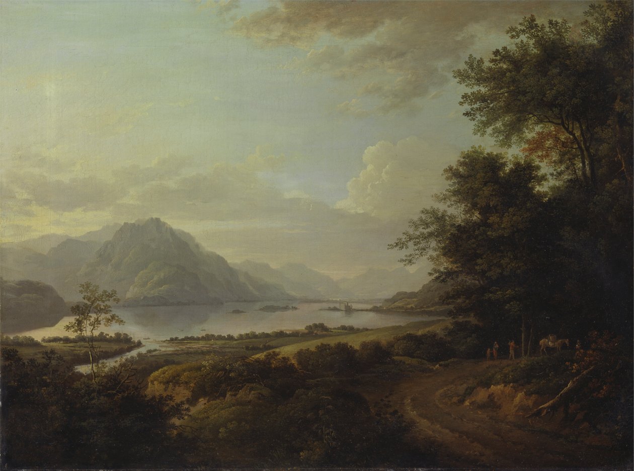 Loch Awe, Argyllshire tekijältä Alexander Nasmyth