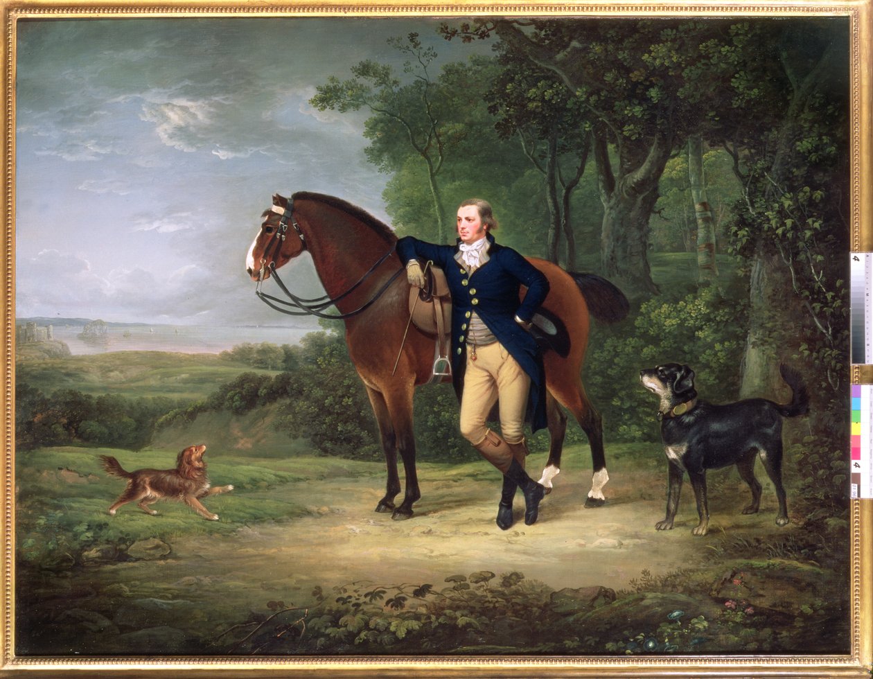 Gentlemanin muotokuva, luultavasti George Hay, Tweeddalen 7. markiisi, n. 1790 tekijältä Alexander Nasmyth
