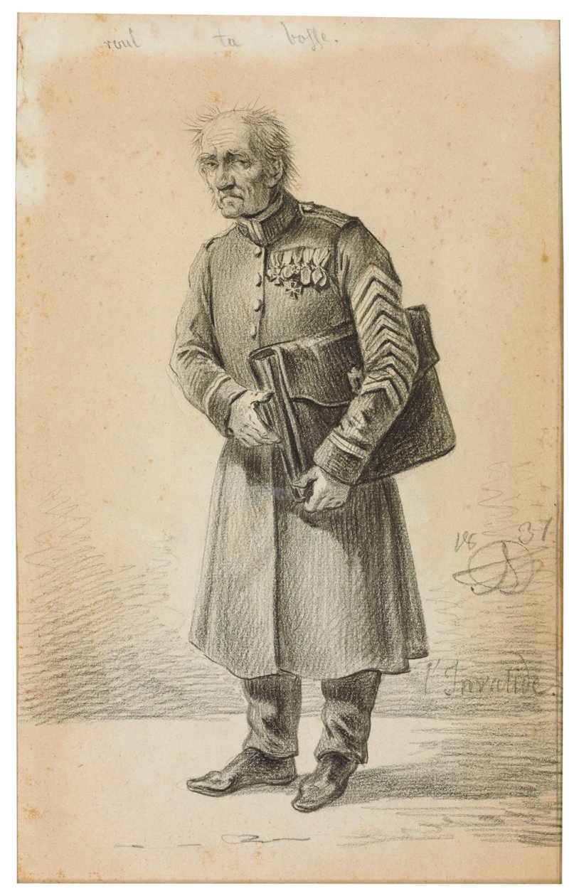 Venäjän keisarillisen armeijan veteraani, 1837 tekijältä Alexander Orlowski