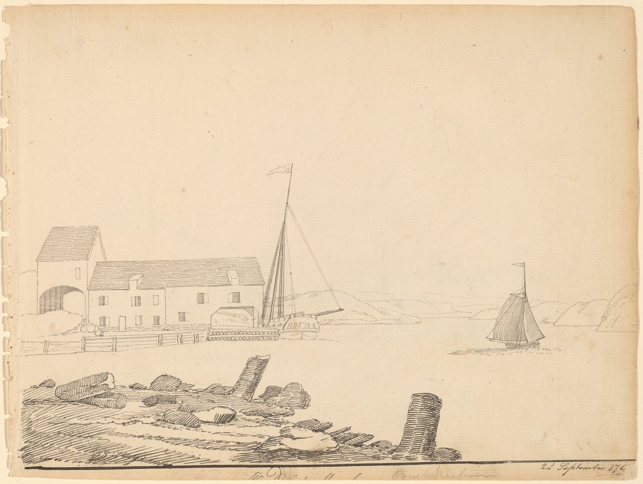 Hudson River Landing [suora] tekijältä Alexander Robertson
