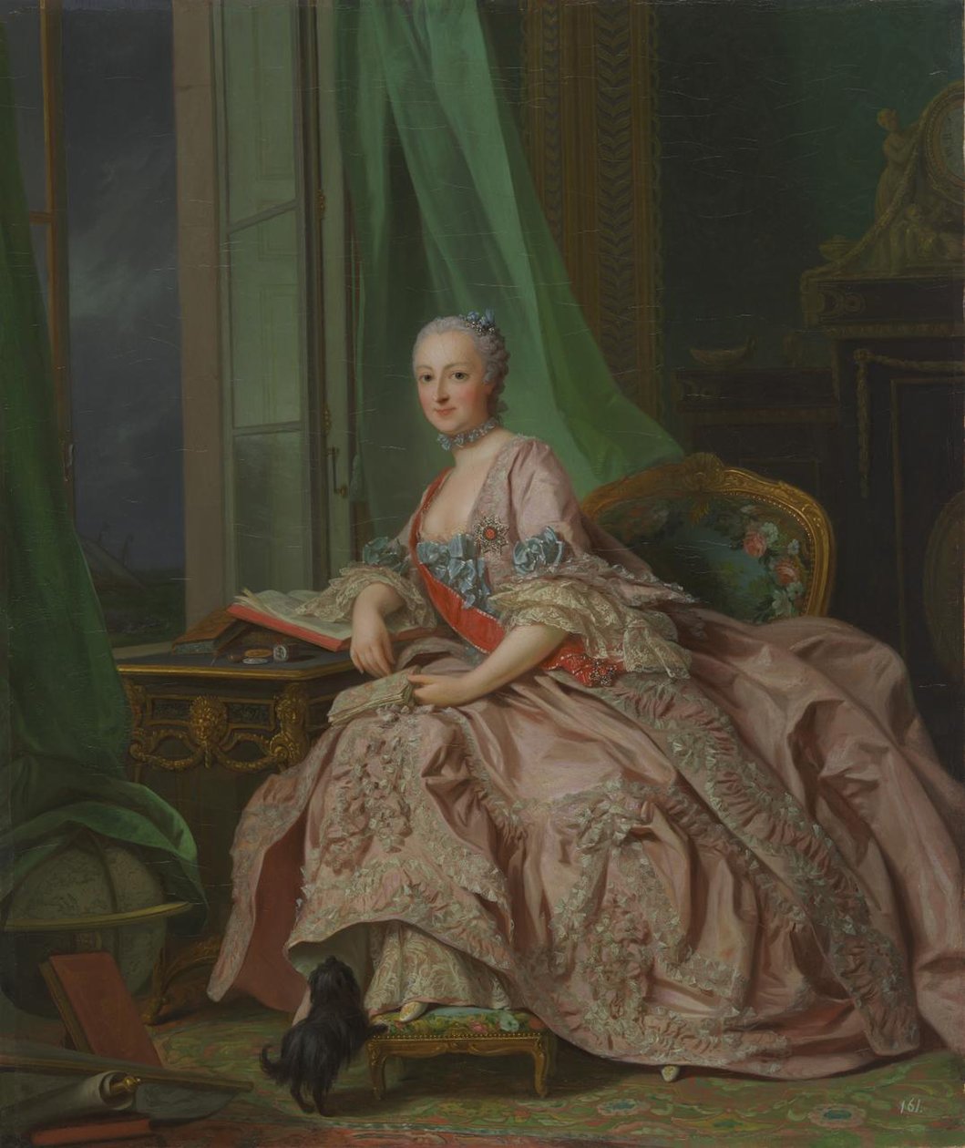 Anastasia Ivanovna, Hessen-Homburgin prinsessa 1700-1755, os. Kreivitär Trubetskaja, 1757 tekijältä Alexander Roslin