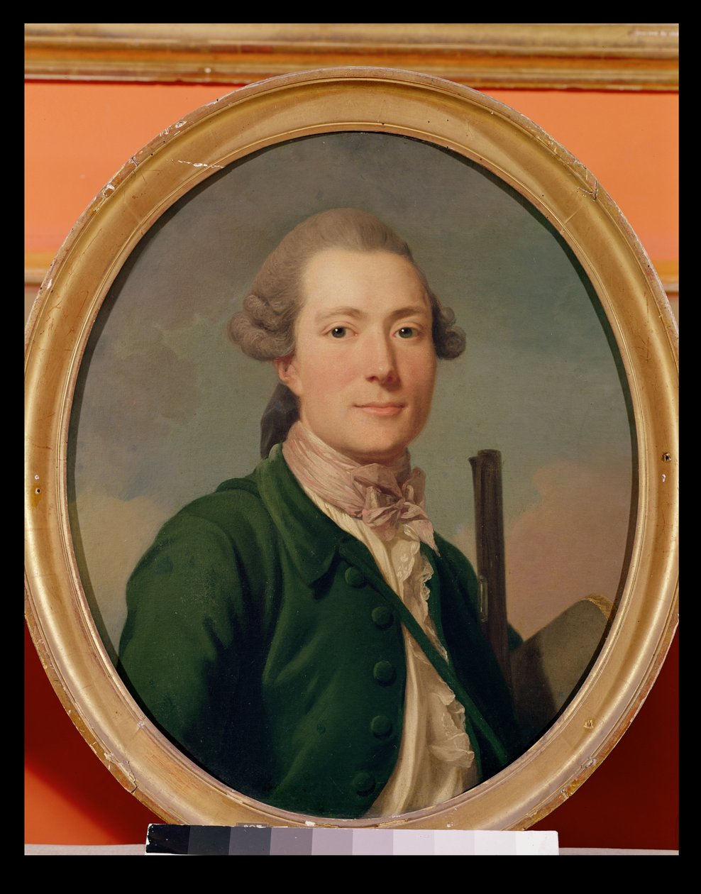 Kreivi Pierre-Francois de Cluzel (1734-83) metsästyspuvussa tekijältä Alexander Roslin