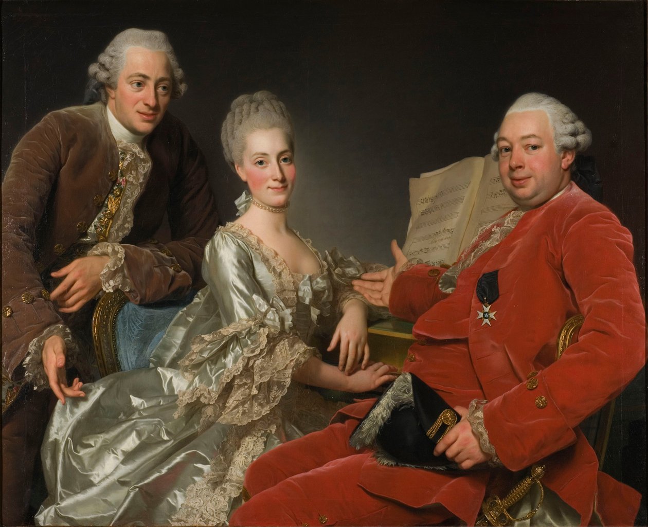 John Jennings, hänen veljensä ja käly, 1769 tekijältä Alexander Roslin