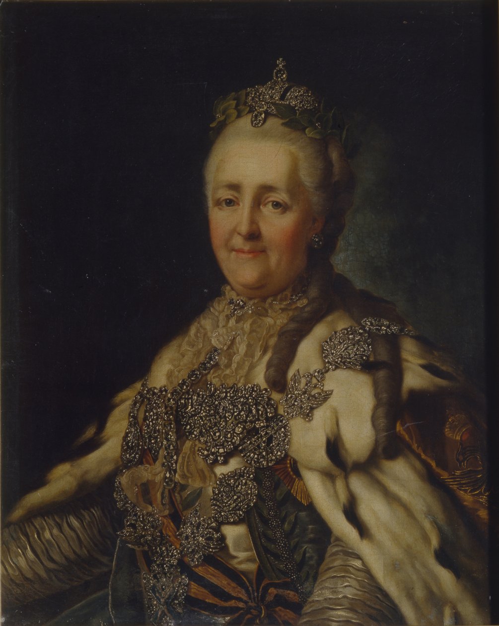 Keisarinna Katariina II:n muotokuva 1729-1796 tekijältä Alexander Roslin