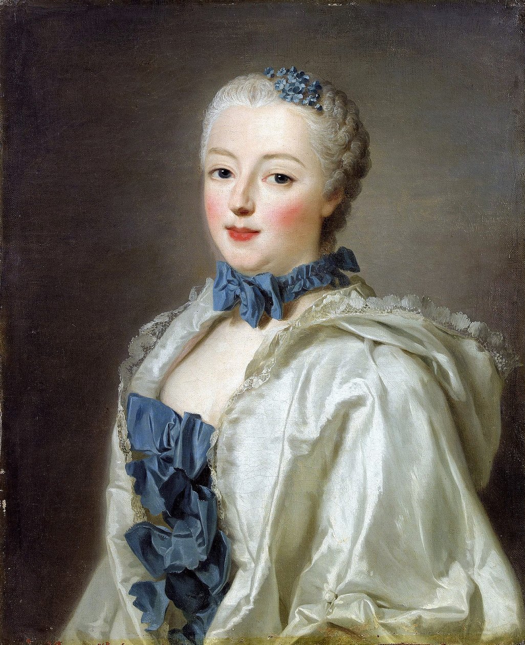 Muotokuva Farncoise Marguerite de Sévigné, Grignanin kreivitär (1646-1705) tekijältä Alexander Roslin