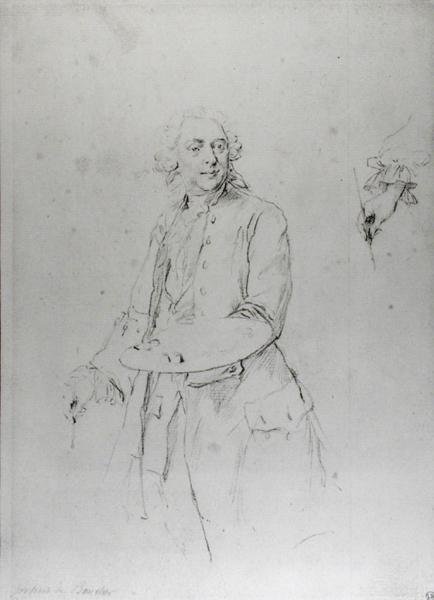 Francois Boucherin muotokuva (1703-70) tekijältä Alexander Roslin