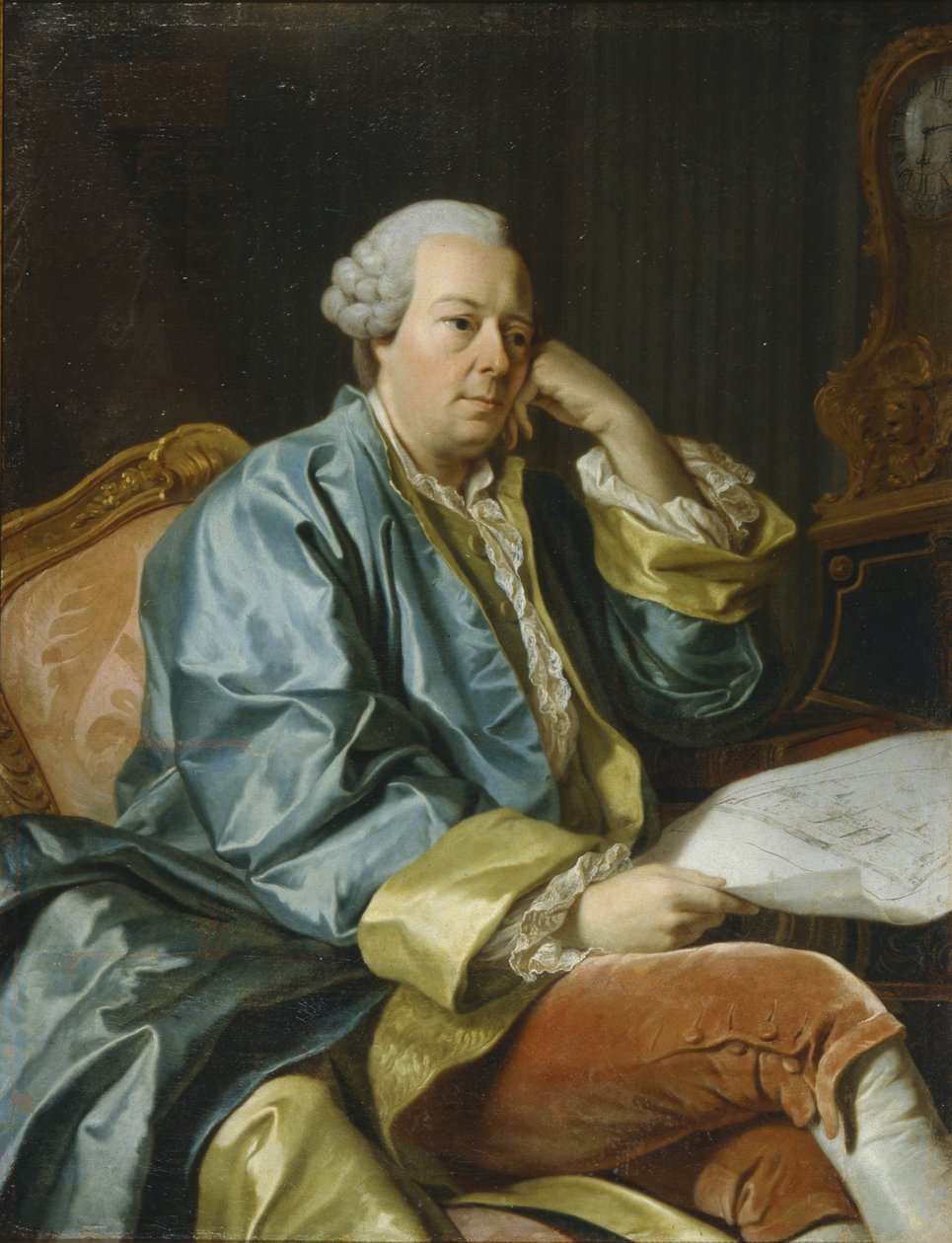 Ivan Ivanovich Betskoin muotokuva 1704-1795, 1770-luku tekijältä Alexander Roslin