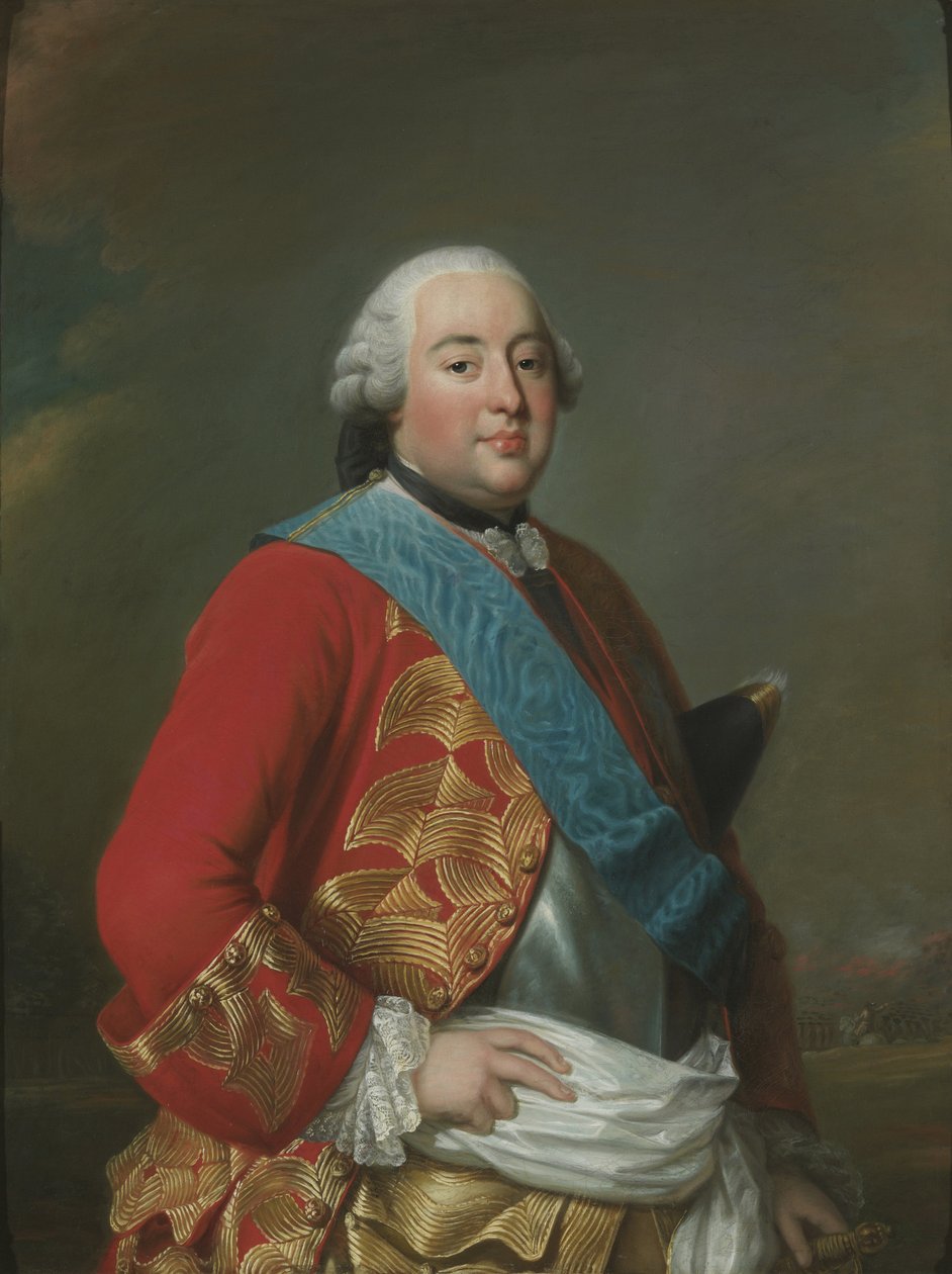 Muotokuva Louis Philippe I:stä (1725-1785), Duce de Orleans, Roslin, Alexander (Alexandre) (1718-1793). Öljy kankaalle, n. 1770. Mitat : 116x88 cm. Tukholman kansallismuseo tekijältä Alexander Roslin