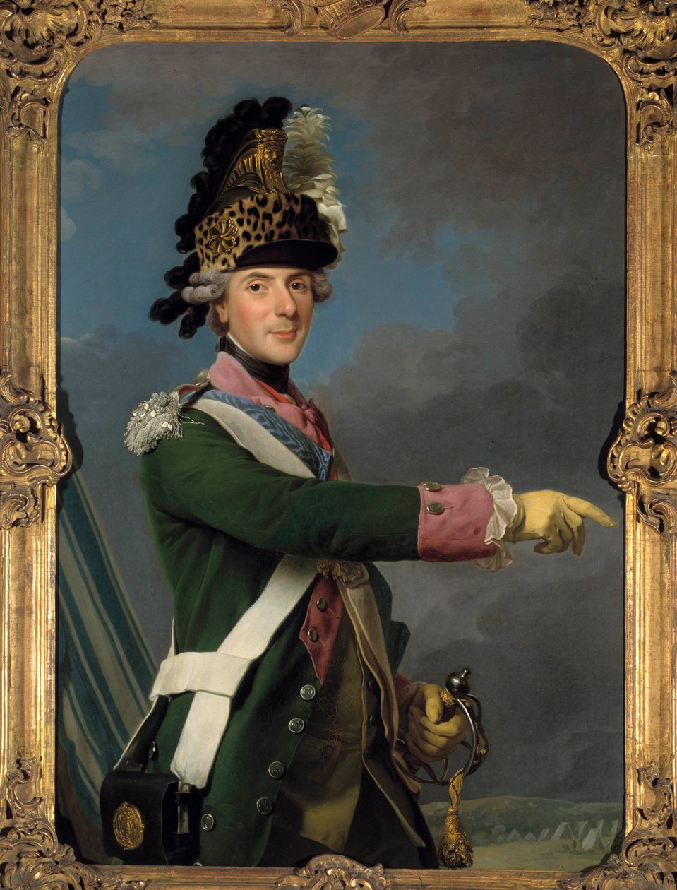 Muotokuva Louis de Francen (1729-1765) delfiinistä, Louis XV:n pojasta Alexandre Roslinin (1718-1793) maalaus tekijältä Alexander Roslin