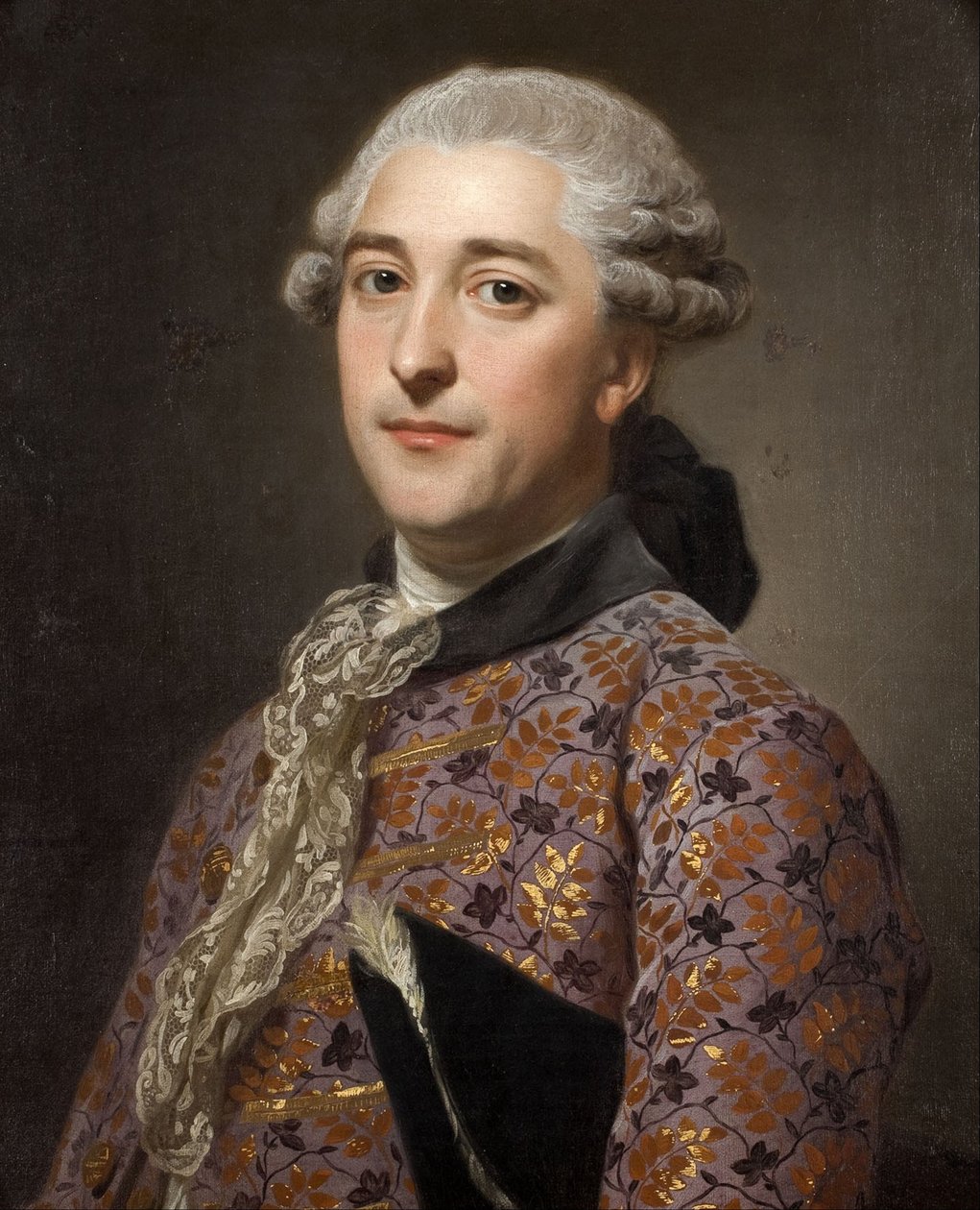 Prinssi Vladimir Borisovich Golitsynin muotokuva 1731-1799, 1762 tekijältä Alexander Roslin