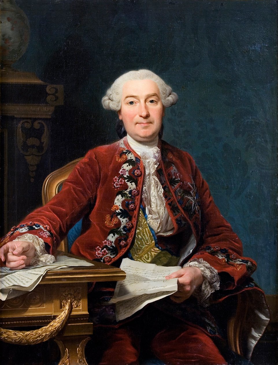 Ulrik Scheffer (1716 - 99) tekijältä Alexander Roslin