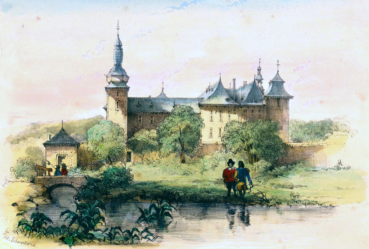 Geullen linna (Alexander Schaepkens, n. 1840) tekijältä Alexander Schaepkens