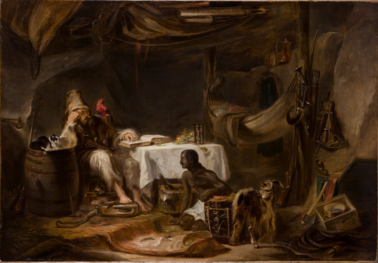 Robinson Crusoe ja mies perjantaina tekijältä Alexander Snr Fraser