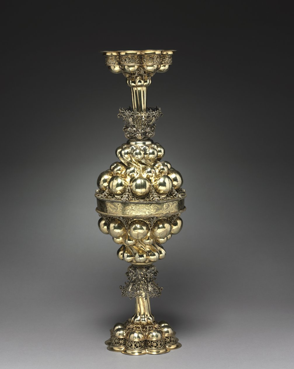 Kaksinkertainen pikari, n. 1614-1632 tekijältä Alexander Treghart