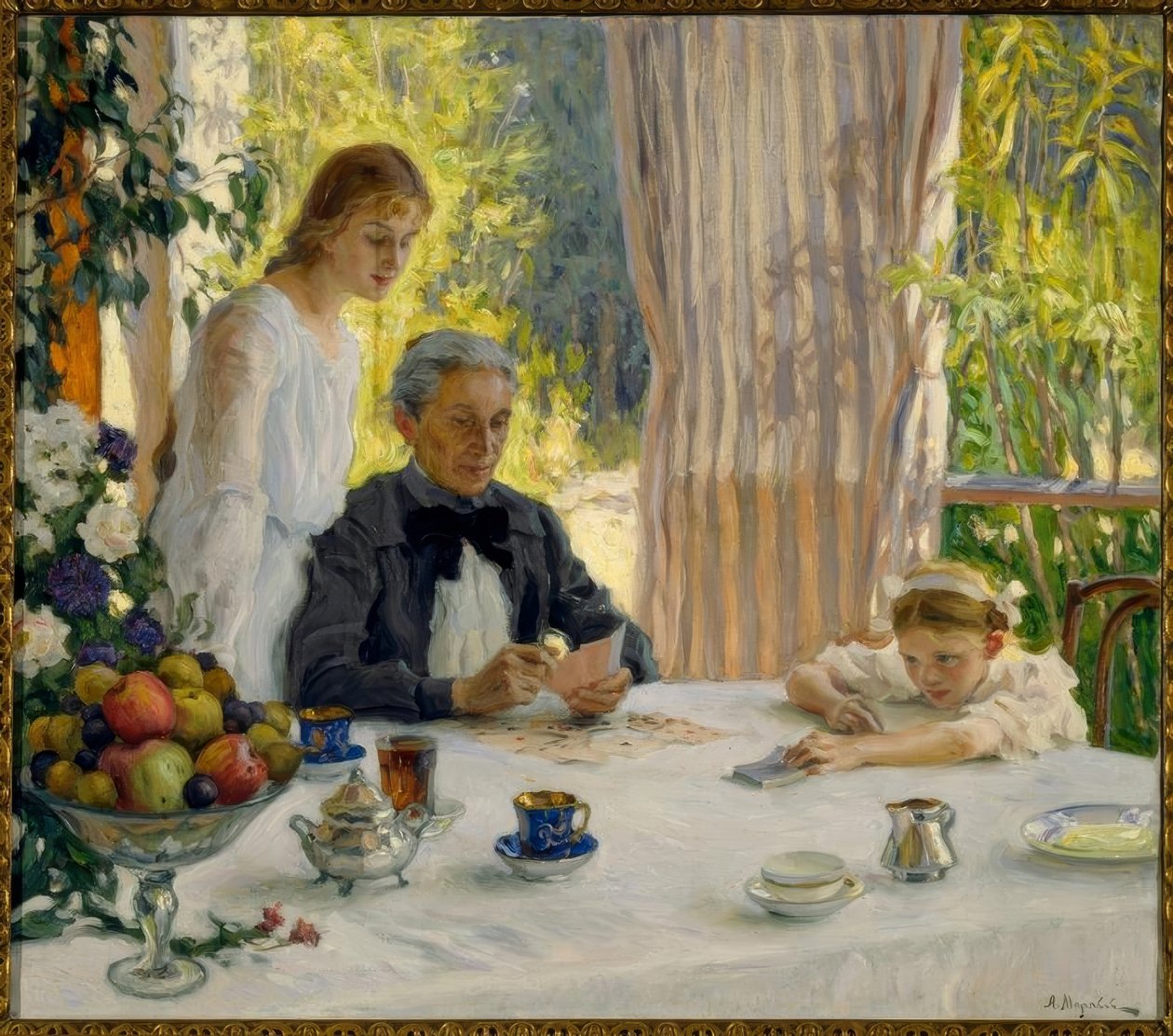 Parvekkeella tekijältä Alexander Viktorowitsch Morawow