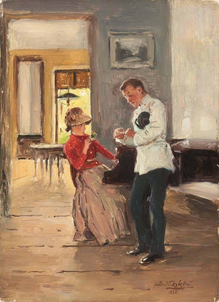 Julistus, 1885 tekijältä Alexander Vladimirovich Makovsky