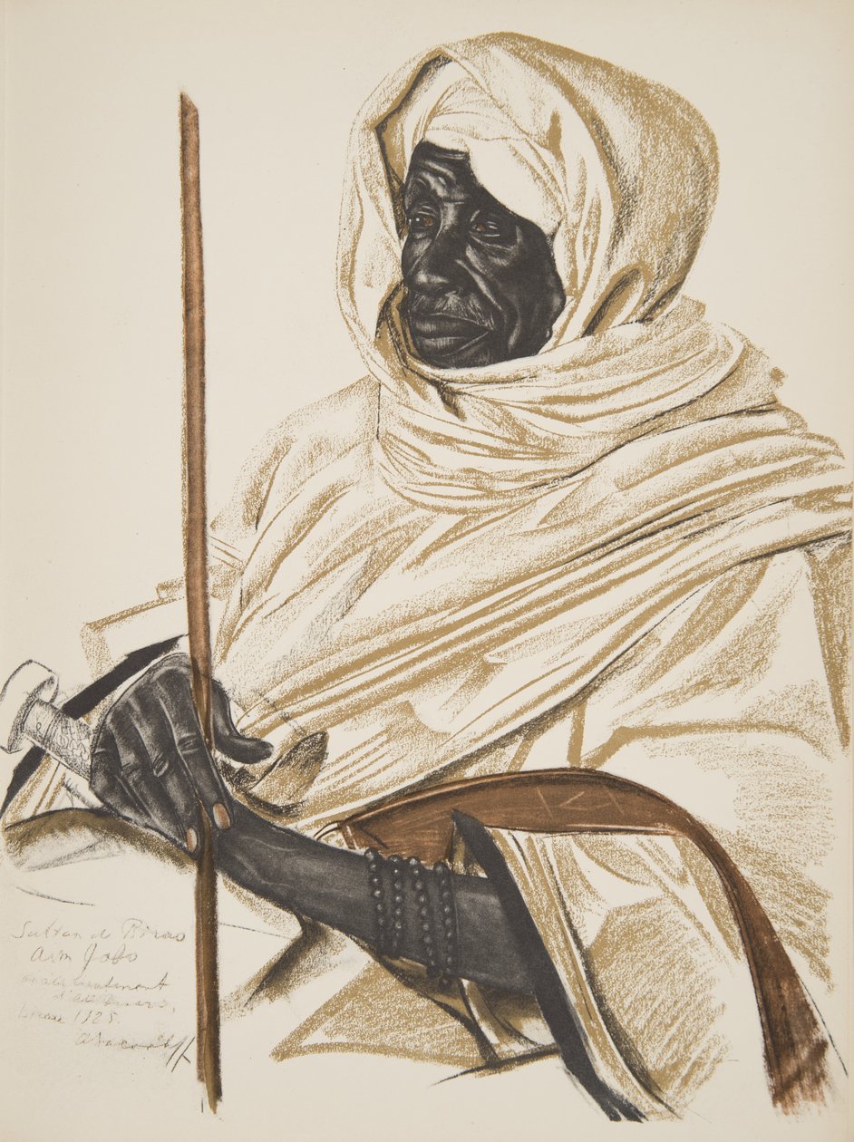 Aim Gabo, Biraon sulttaani, teoksesta Dessins et Peintures d