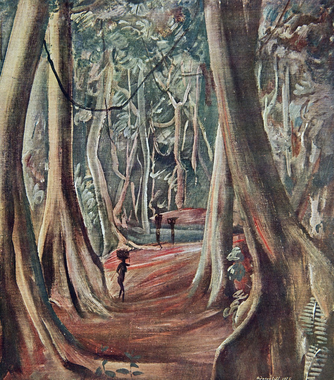 Dans la Grande Foret, teoksesta Dessins et Peintures d