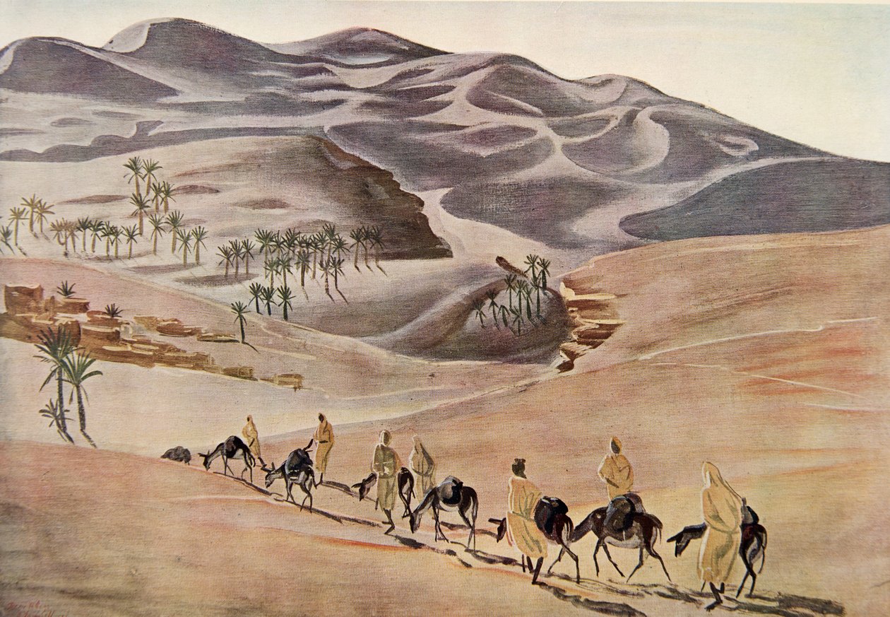 Dunes (Beni-Abbes), teoksesta Dessins et Peintures d