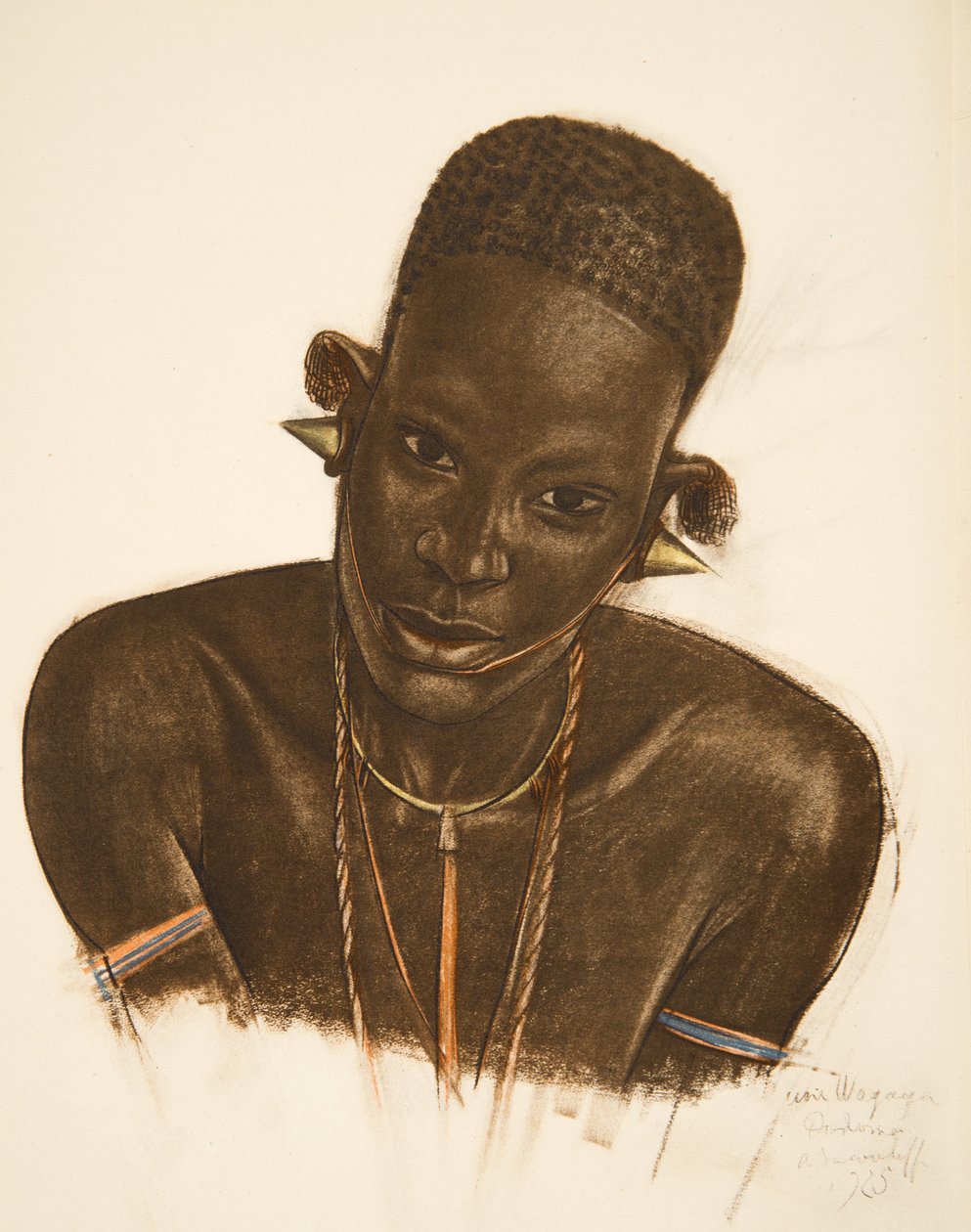 Femme MGogo (Dodoma), teoksesta Dessins et Peintures d
