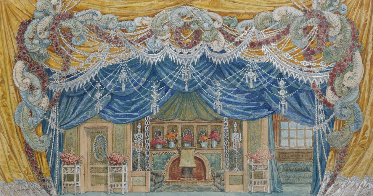 Lavastus, 1920-luku. tekijältä Alexander Yakovlevich Golovin