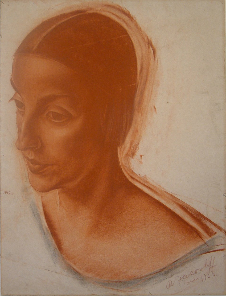 Balerina Alexandra Balashova 1887-1979, 1923 tekijältä Alexander Yevgenyevich Yakovlev