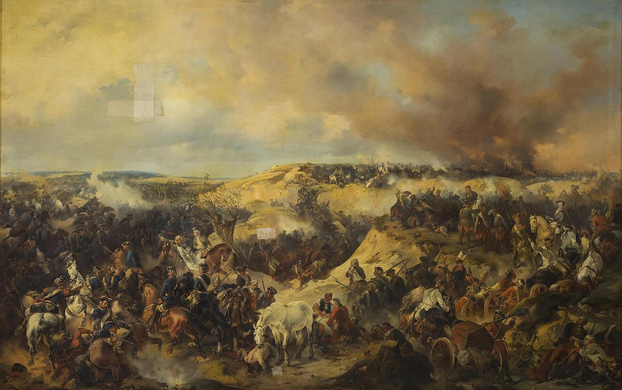Kunersdorfin taistelu 12. elokuuta 1759 1848 tekijältä Alexander von Kotzebue