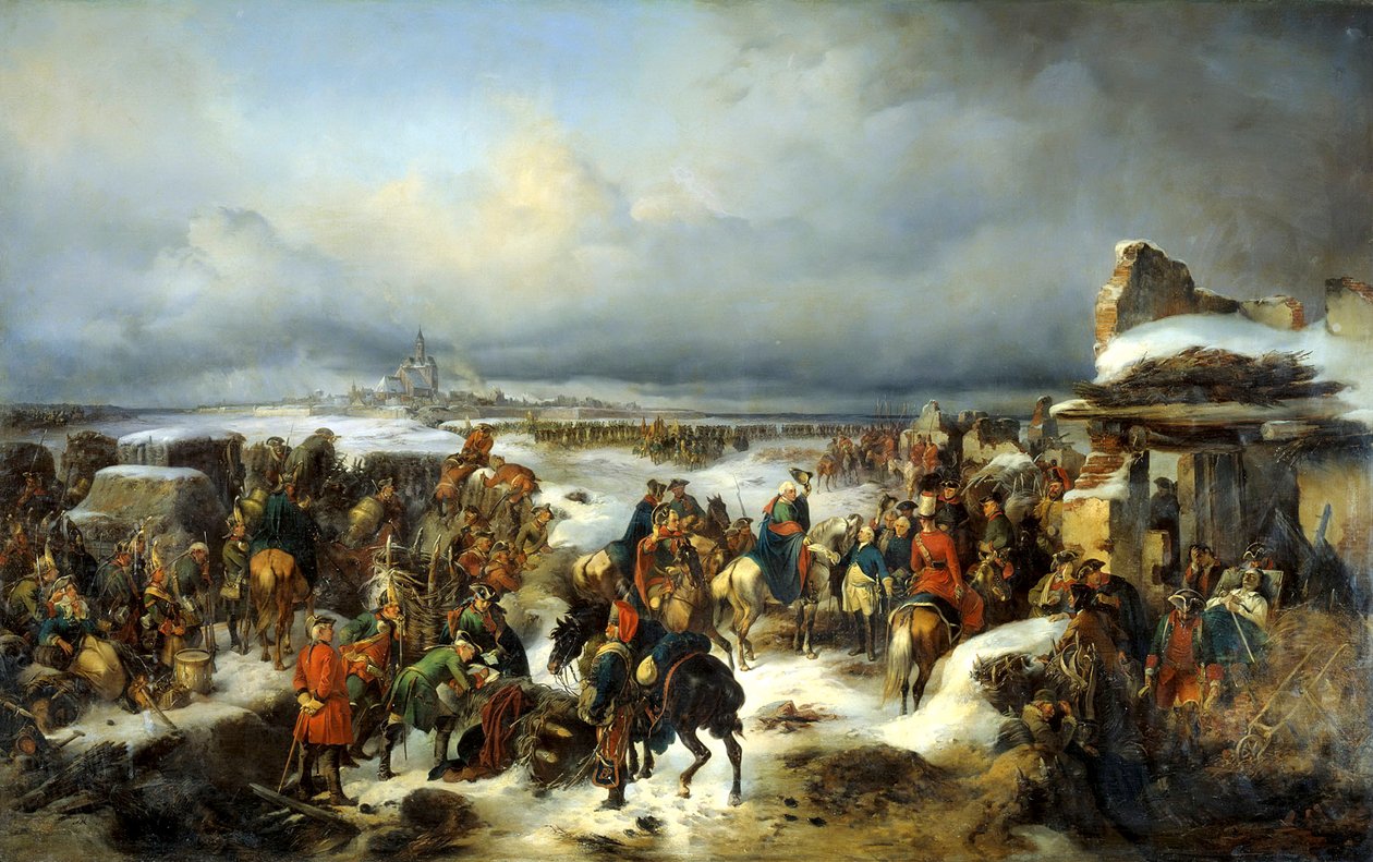 Preussilaisen Kolbergin linnoituksen valtaus 16. joulukuuta 1761