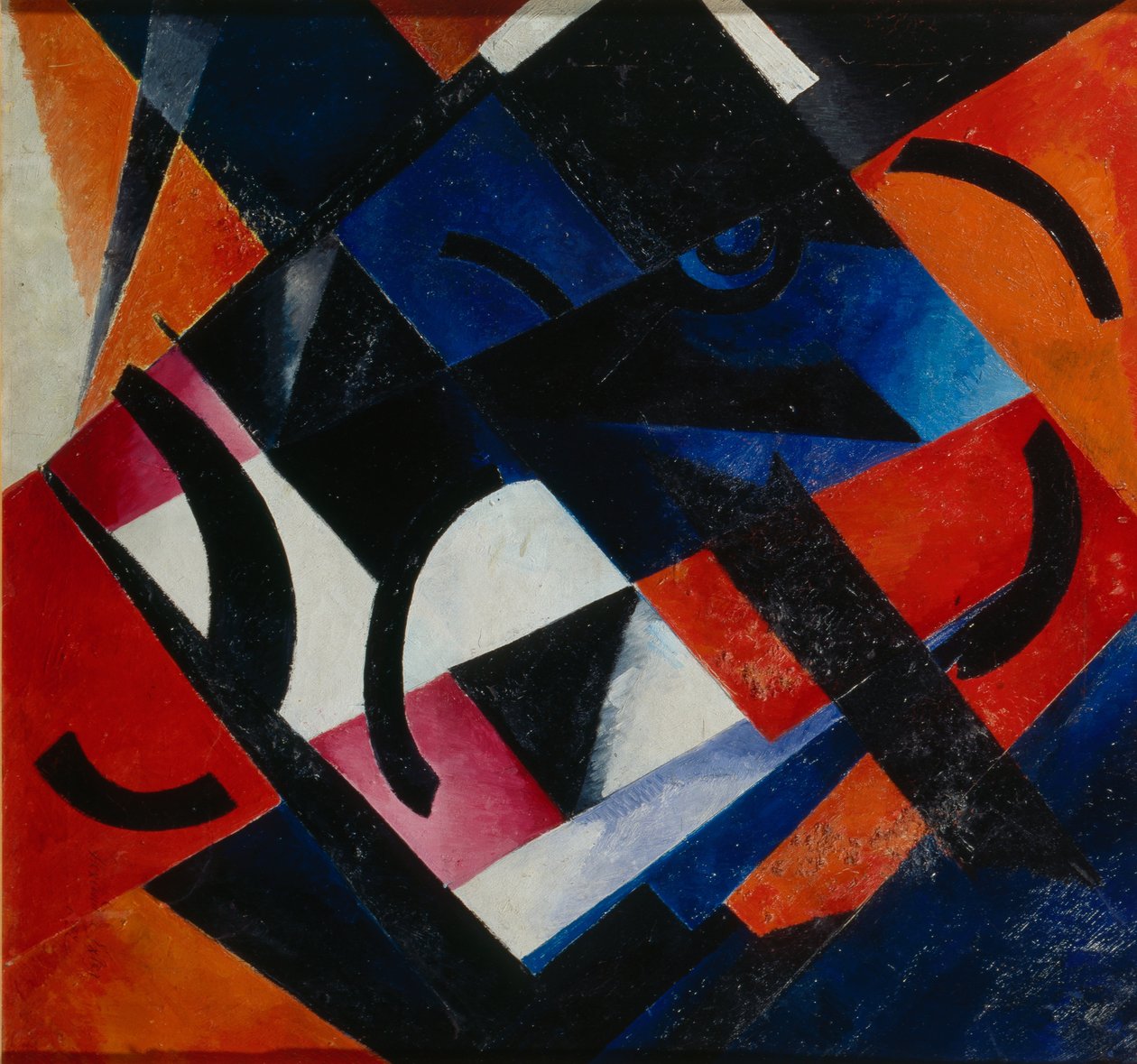 Värirakennus, 1922 tekijältä Alexandra Alexandrowna Exter