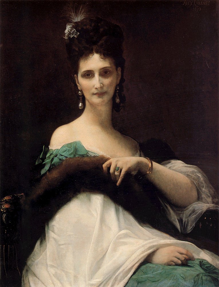 La Comtesse De Keller tekijältä Alexandre Cabanel