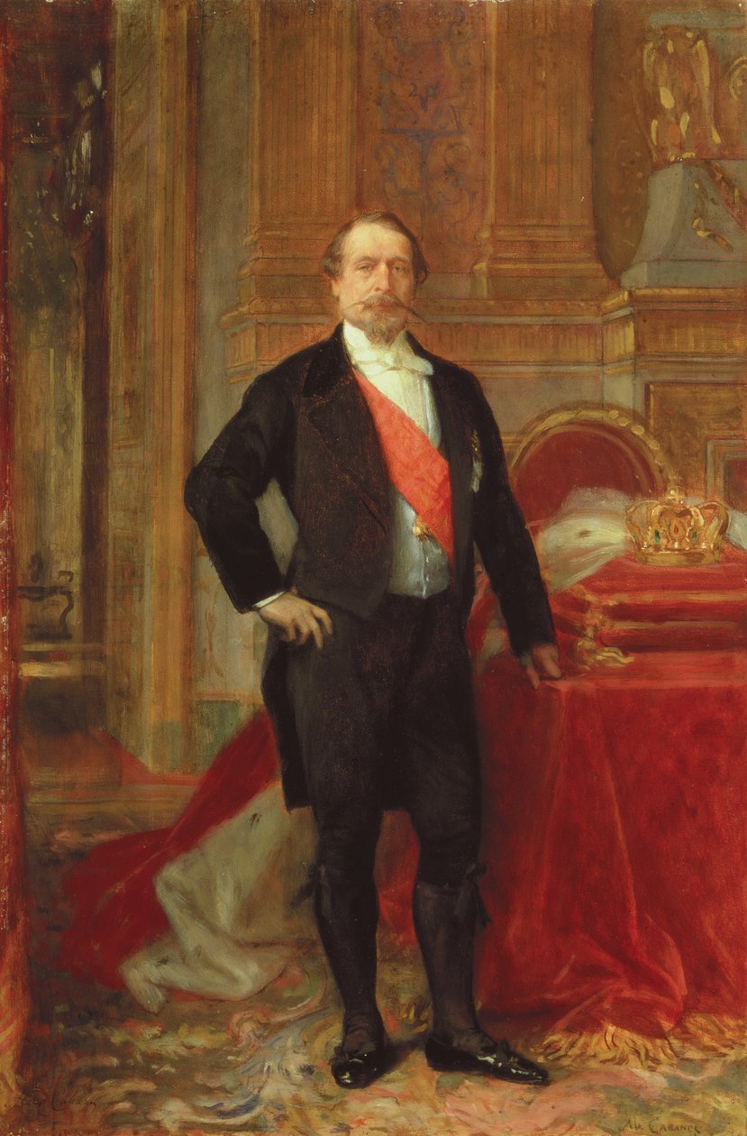 Napoleon III, noin 1865 tekijältä Alexandre Cabanel