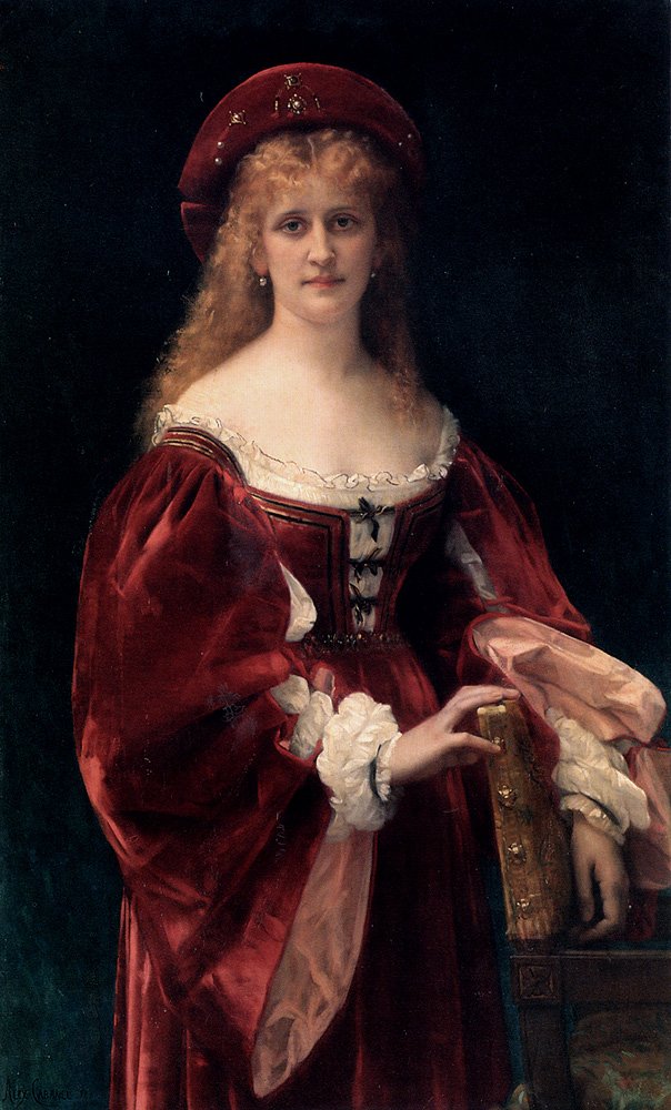 Patricienne de Venise tekijältä Alexandre Cabanel