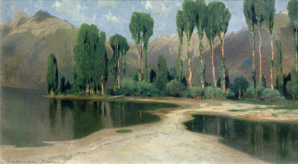 Sveitsin maisema tekijältä Alexandre Calame