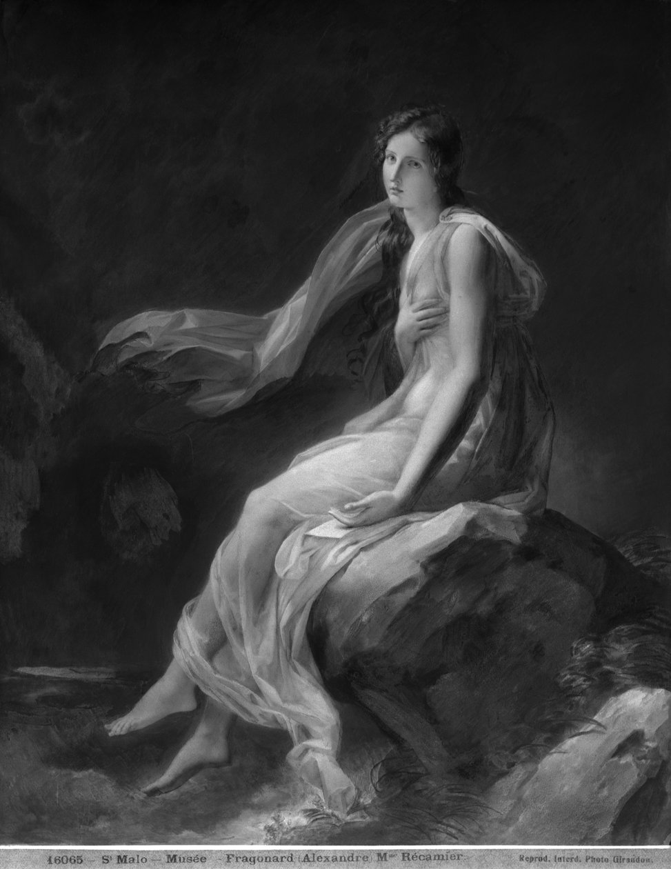 Madame Recamier (1777-1849) tekijältä Alexandre Evariste Fragonard