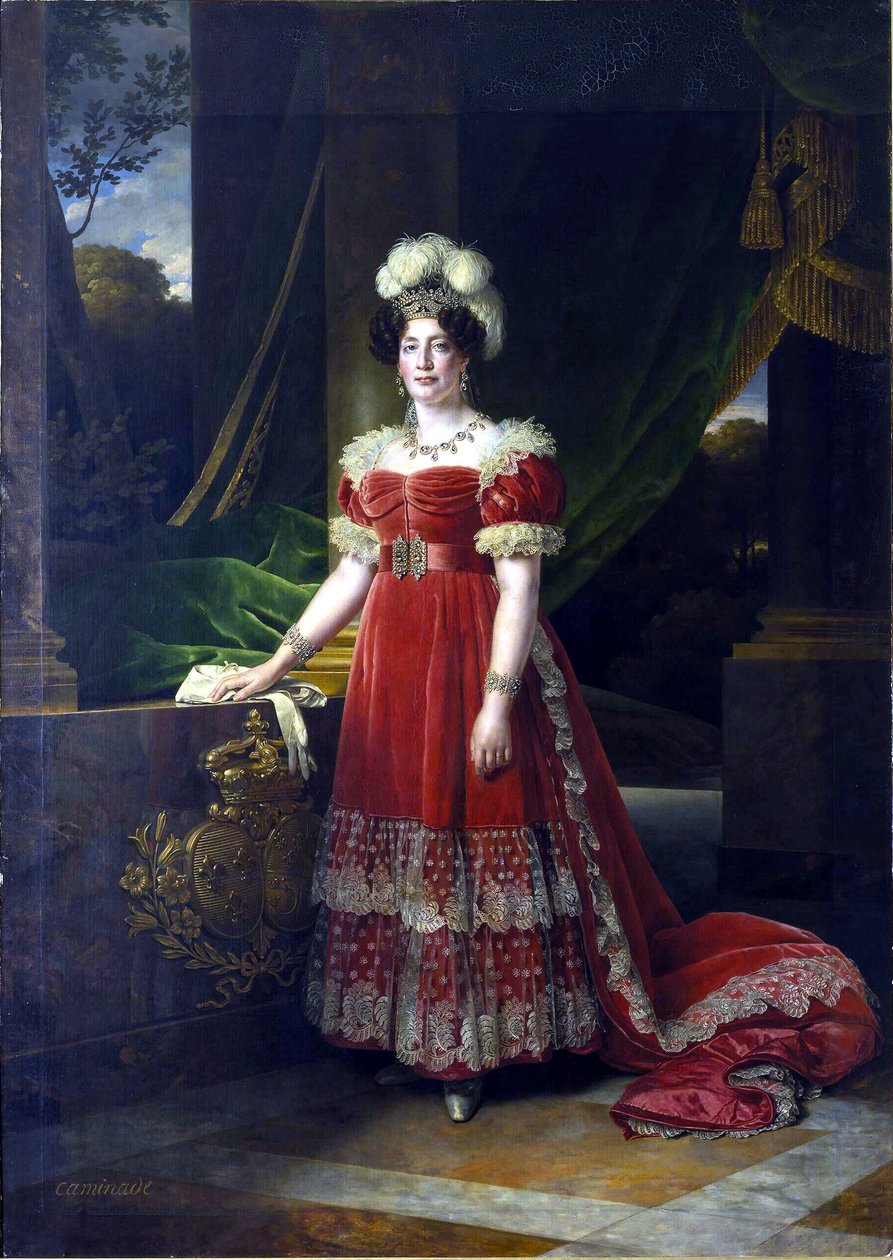 Muotokuva Marie Thérèse Ranskasta, Angoulêmen herttuatar (1778-1851) tekijältä Alexandre Francois Caminade