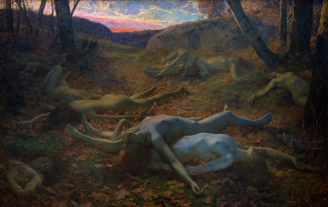 Feuilles mortes! tekijältä Alexandre Jacques Chantron