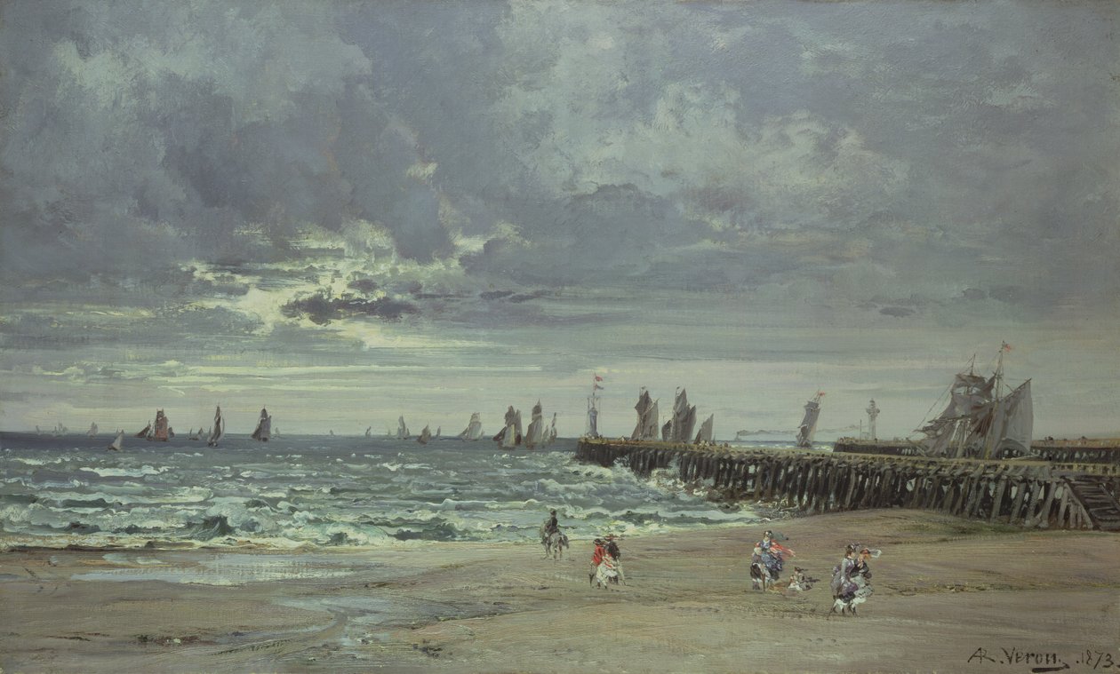 Meri Boulognessa, 1873 tekijältä Alexandre Rene Veron